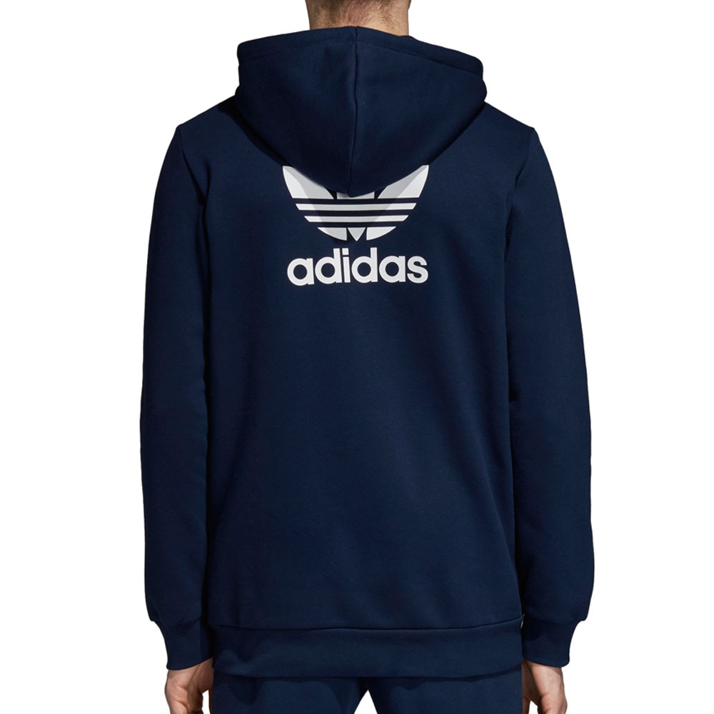 adidas fleece zip up hoodie