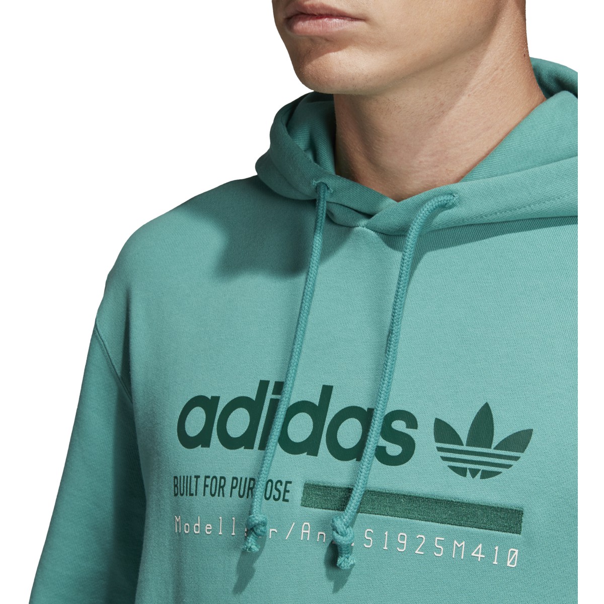 green mens adidas hoodie