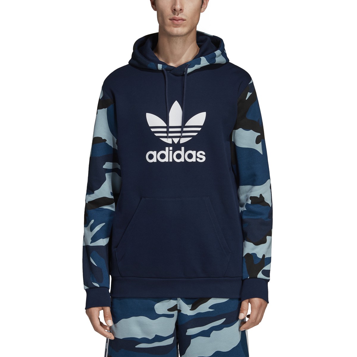 navy adidas hoodie mens