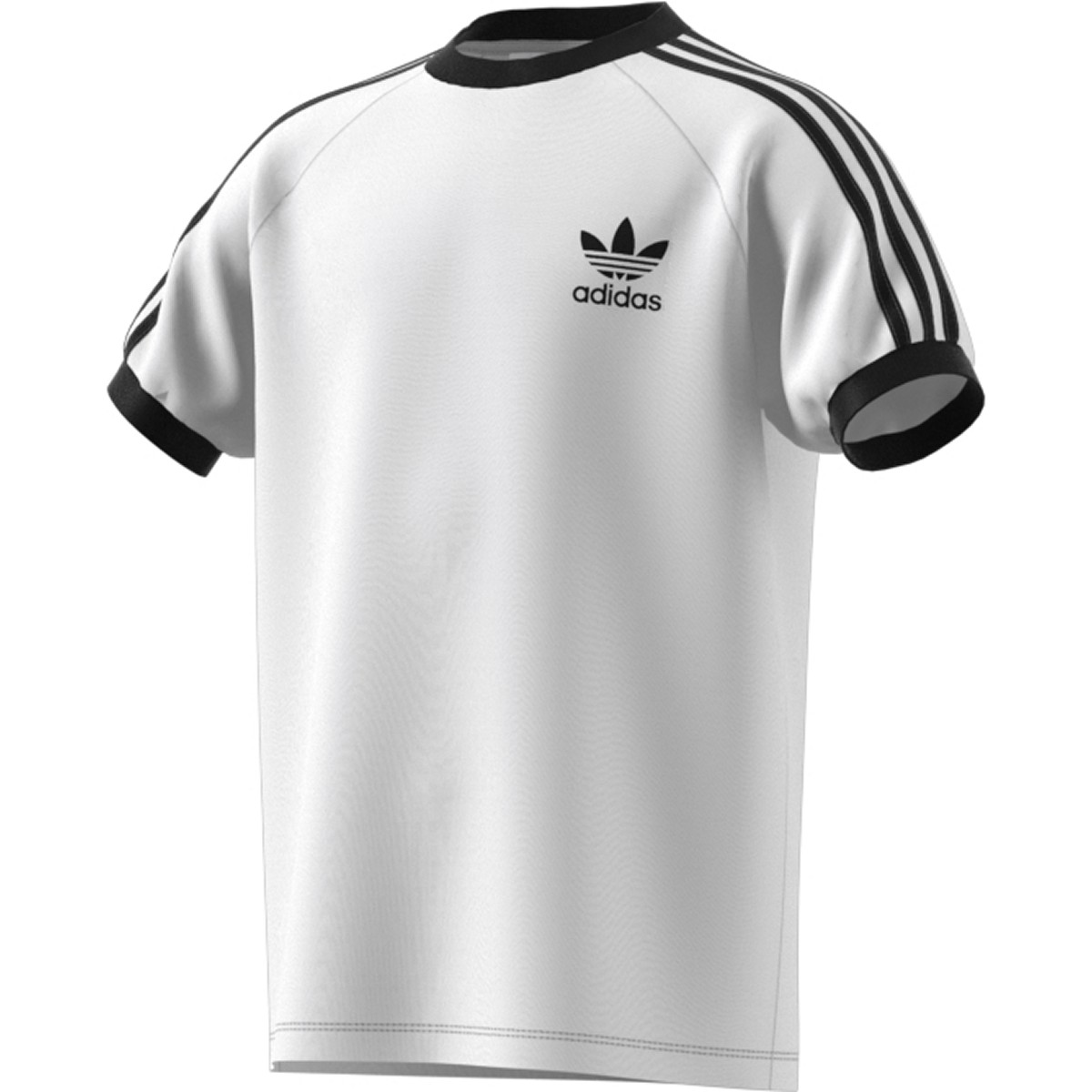 Adidas Originals 3-Stipes Kids T-Shirt White-Black dv2901 | eBay