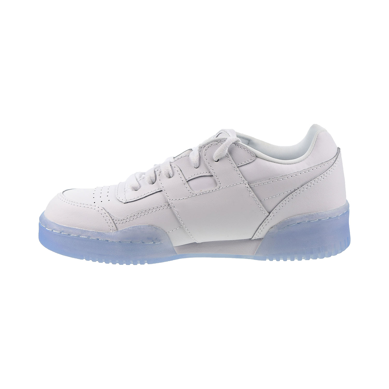 Reebok Workout Plus Big Kids� Shoes WhiteCarbonBlue