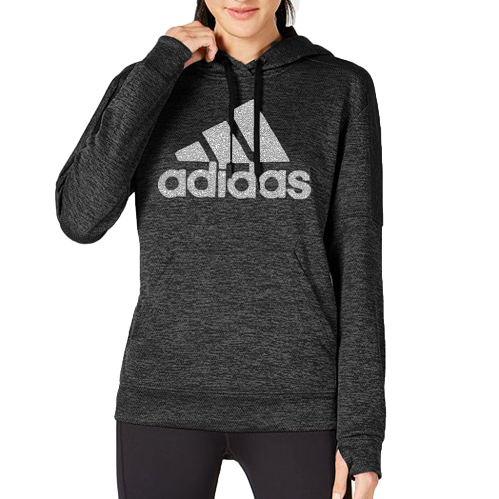 adidas shine logo hoodie