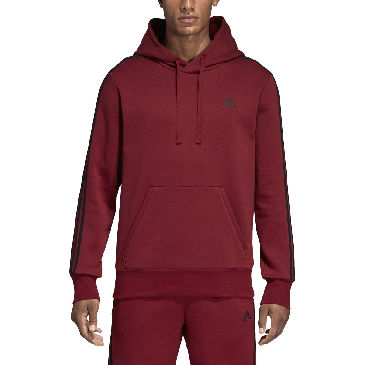maroon hoodie adidas