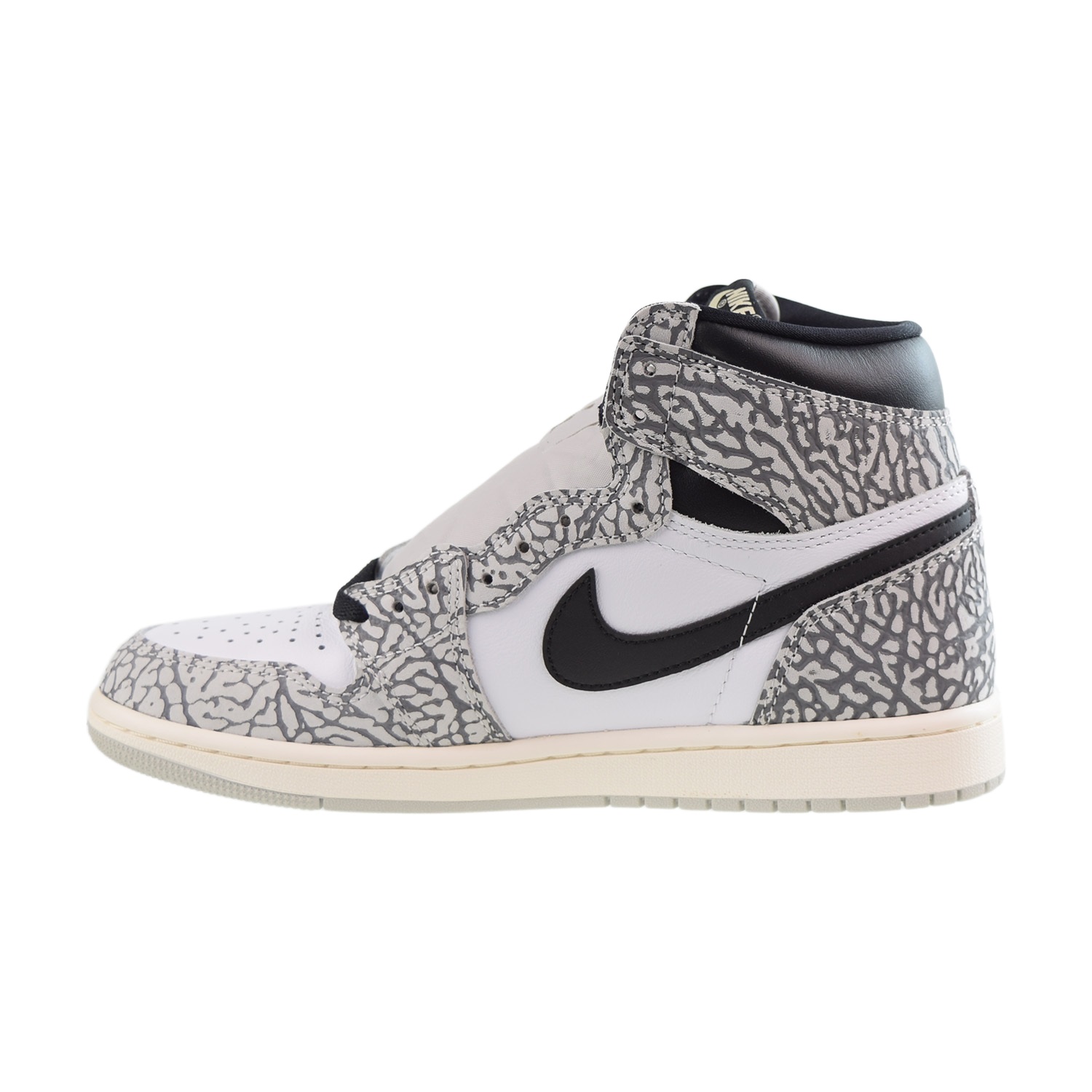Jordan 1 Retro High OG Men's Shoes Tech Grey-Muslin-Black DZ5485