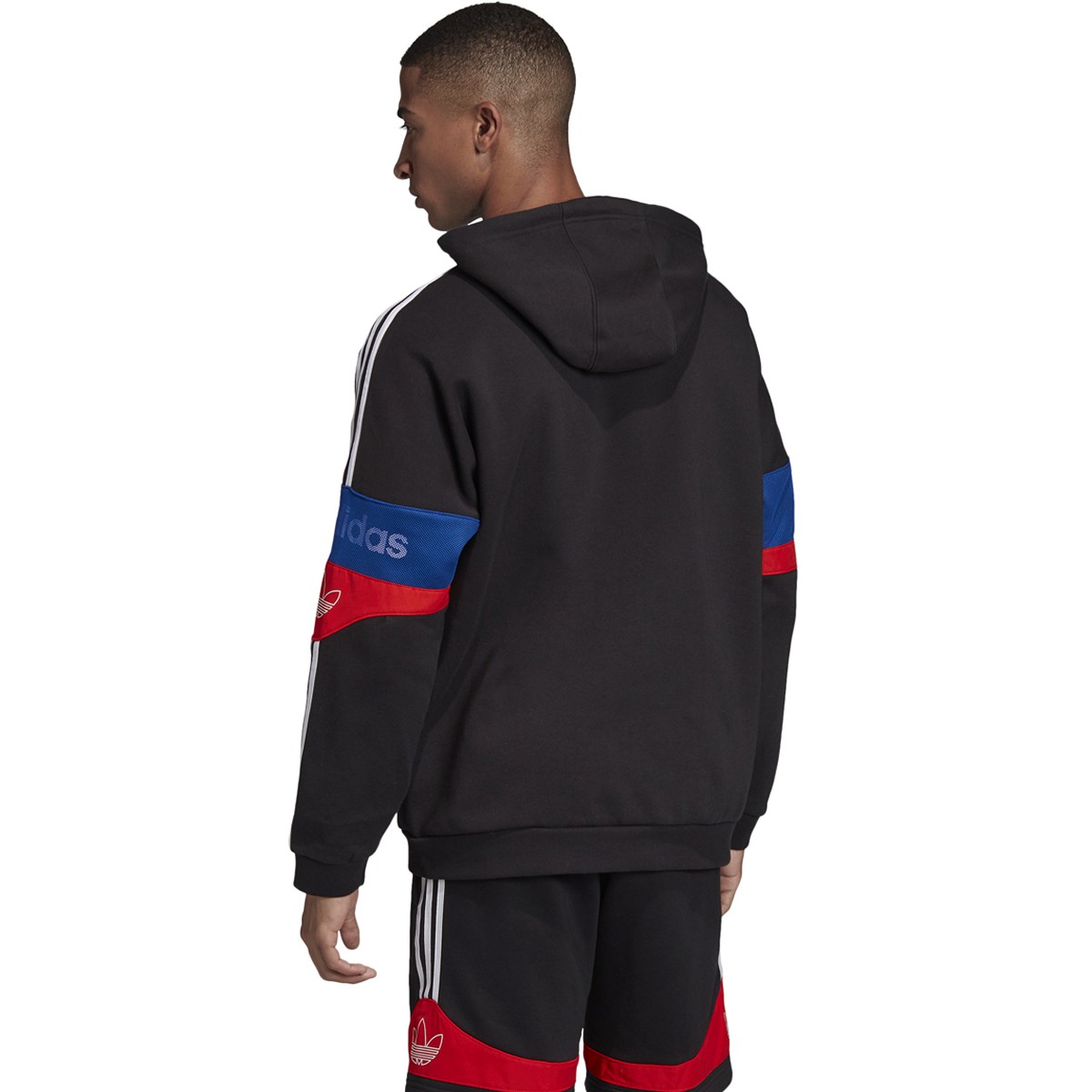 adidas team signature trefoil hoodie