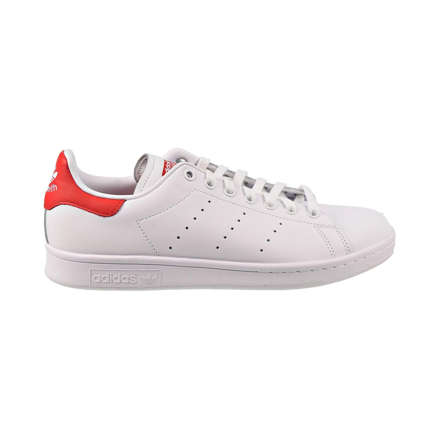 stan smith cloud white lush red