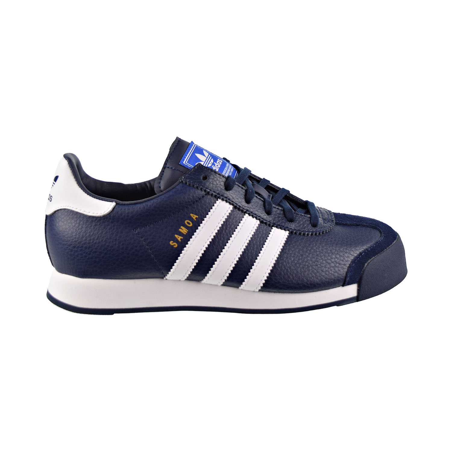 adidas samoa navy blue white