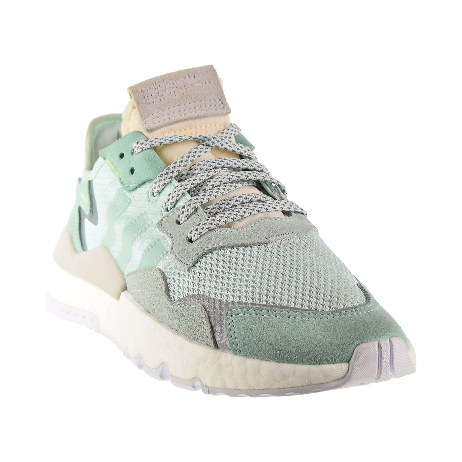 adidas nite jogger white ice mint