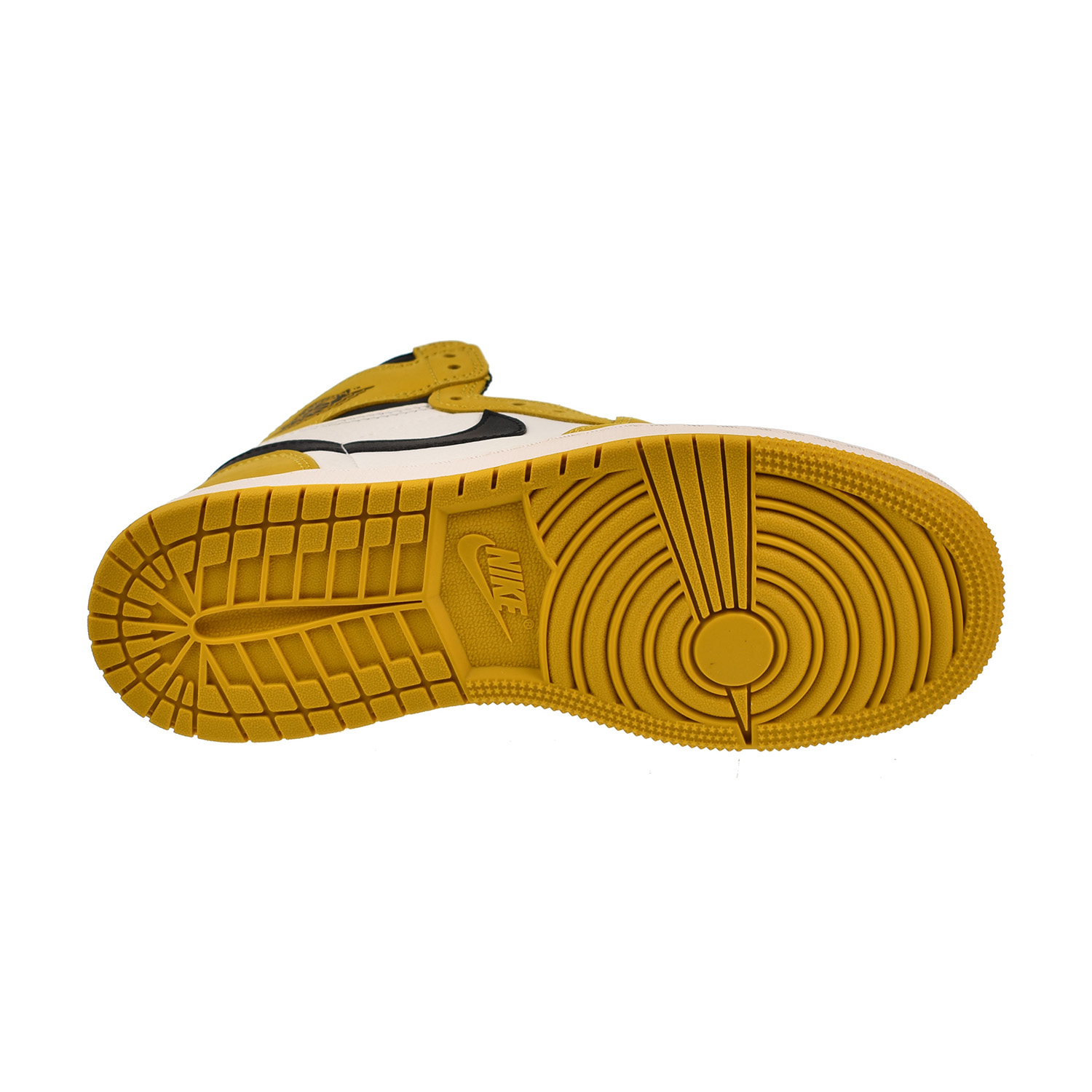 Jordan 1 Retro High OG (GS) Big Kids' Shoes Yellow Ochre-Sail