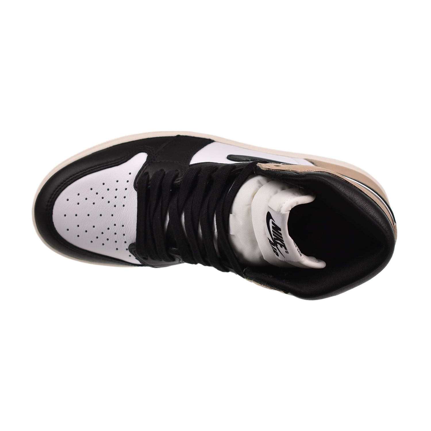 Jordan 1 Retro High OG Latte Women's Shoes Black-Legend Medium