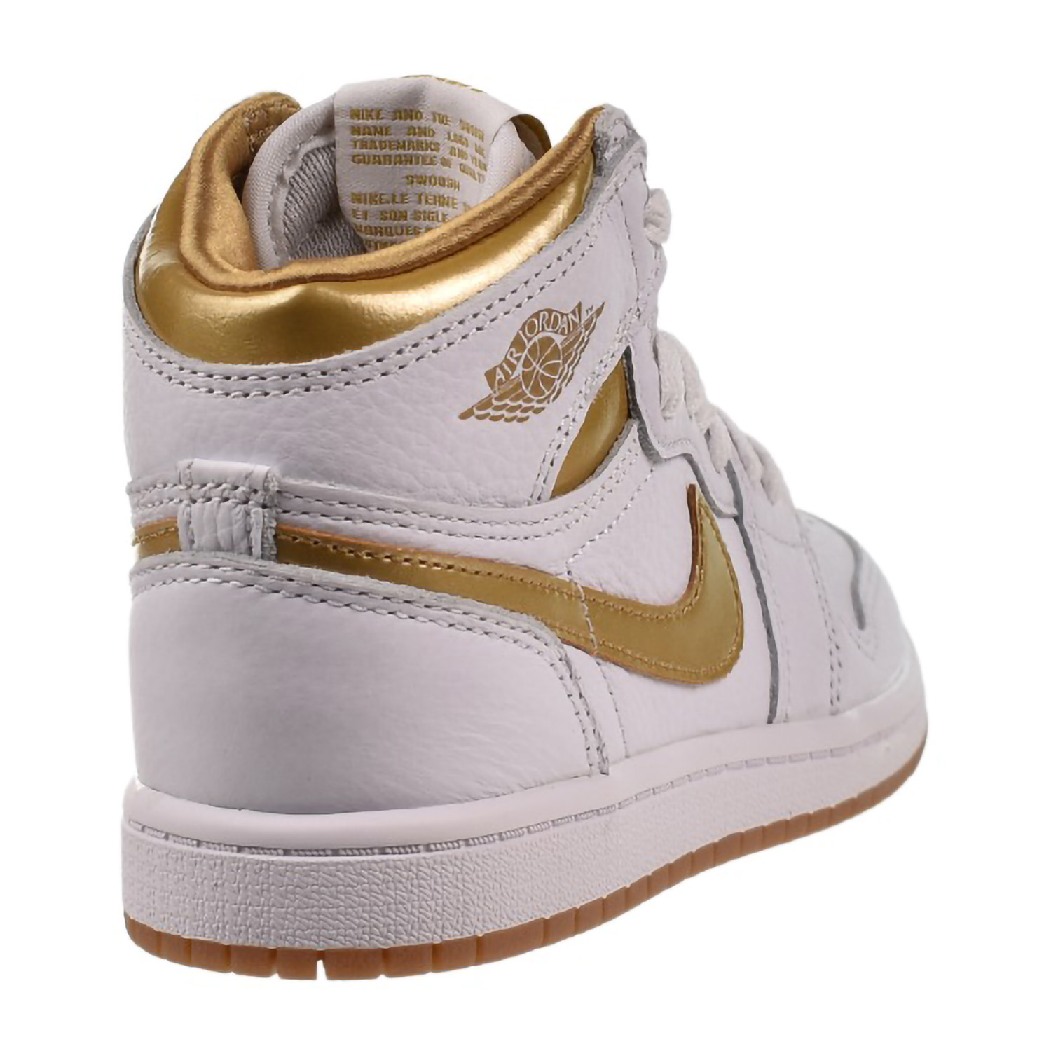 【Nike】 正規品★ (W) Jordan 1 Retro High OG White Gold Amazon.com | Air Jordan 1 Retro High OG White Gold Women's