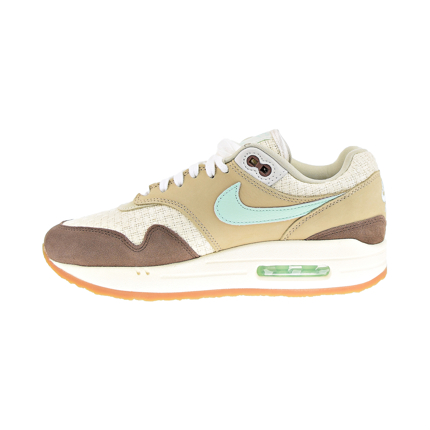 Nike Air Max 1 Premium Men's Shoes Medium Brown-Mint Foam FD5088