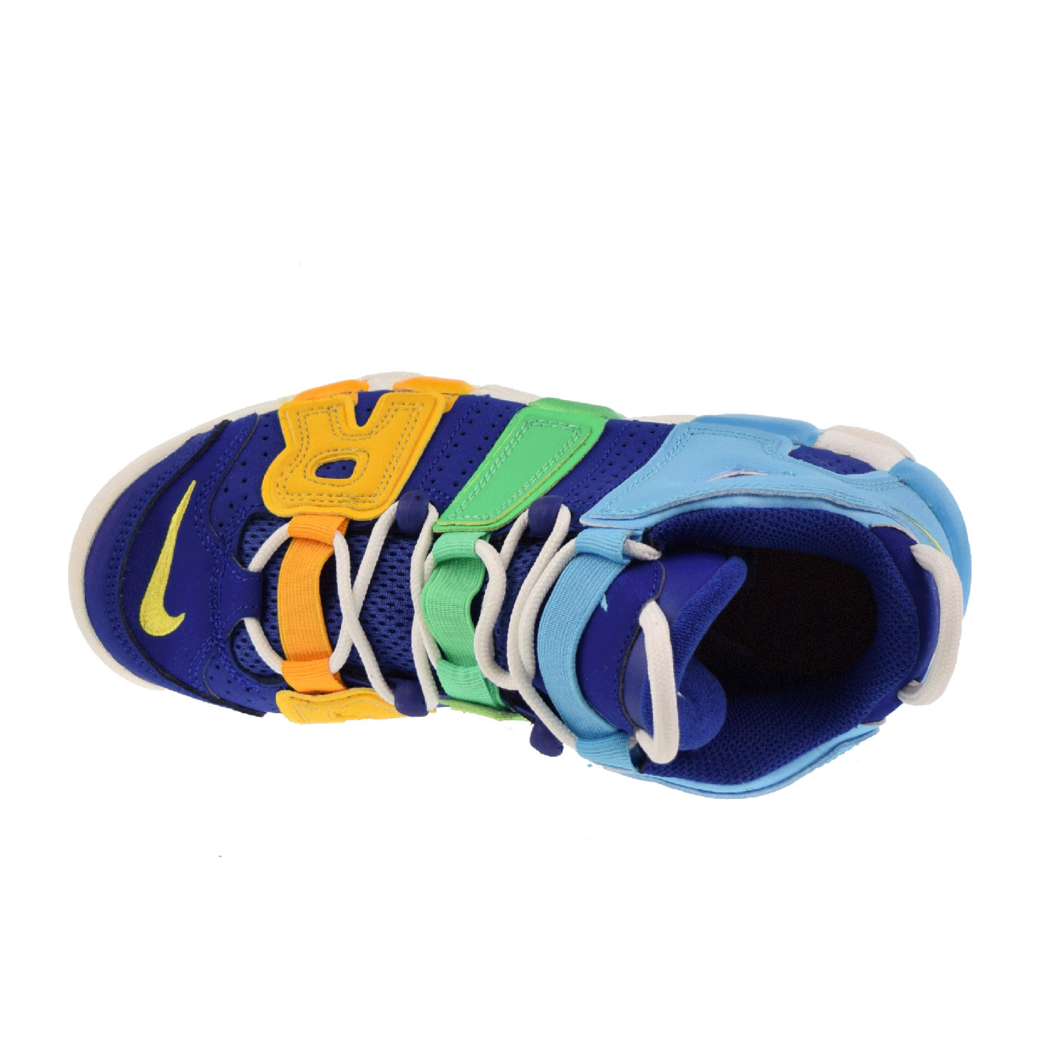 Nike Air More Uptempo (GS) Big Kids' Shoes Deep Royal Blue