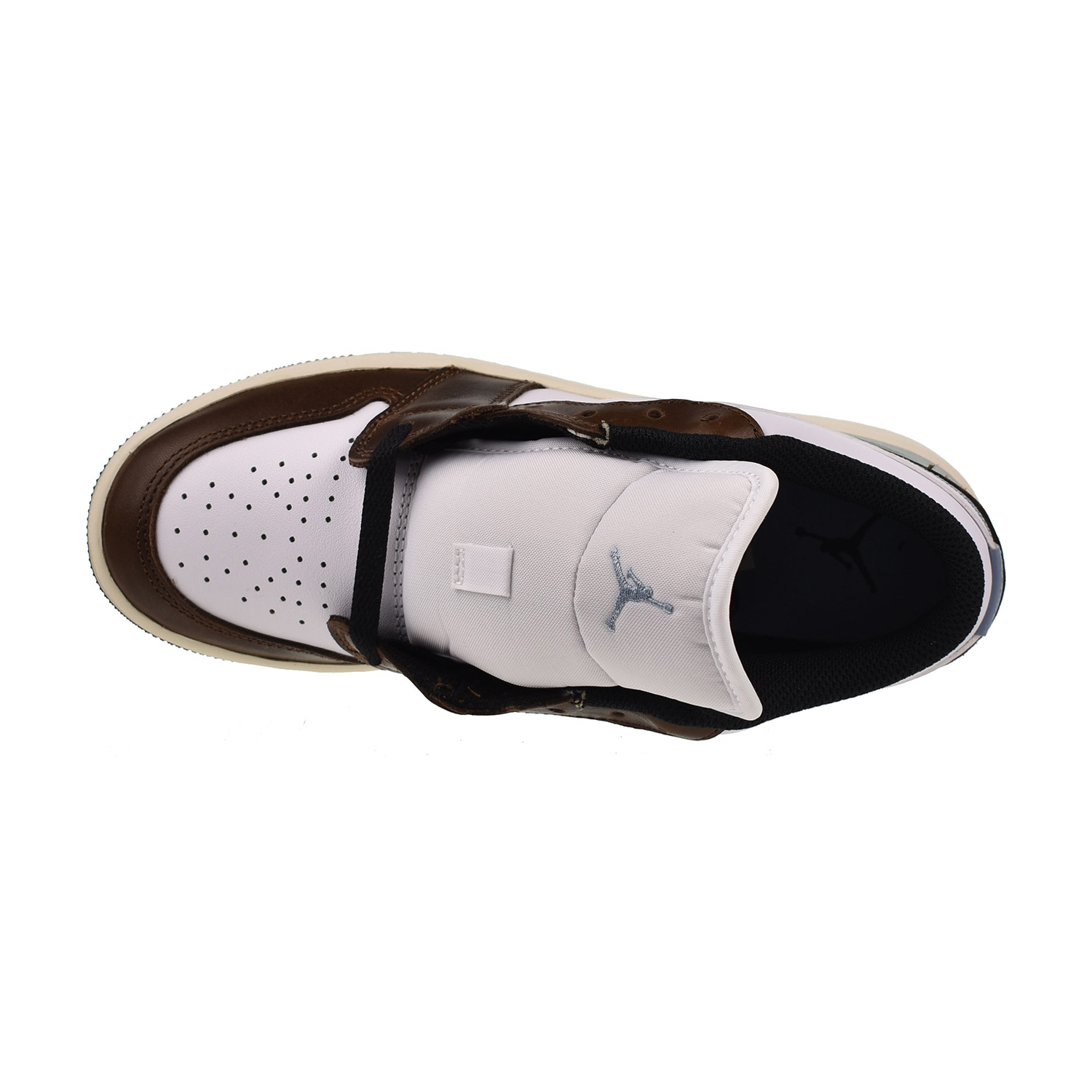 Air Jordan 1 Low SE (GS) Big Kids' Shoes White-Black-Sail FQ8156