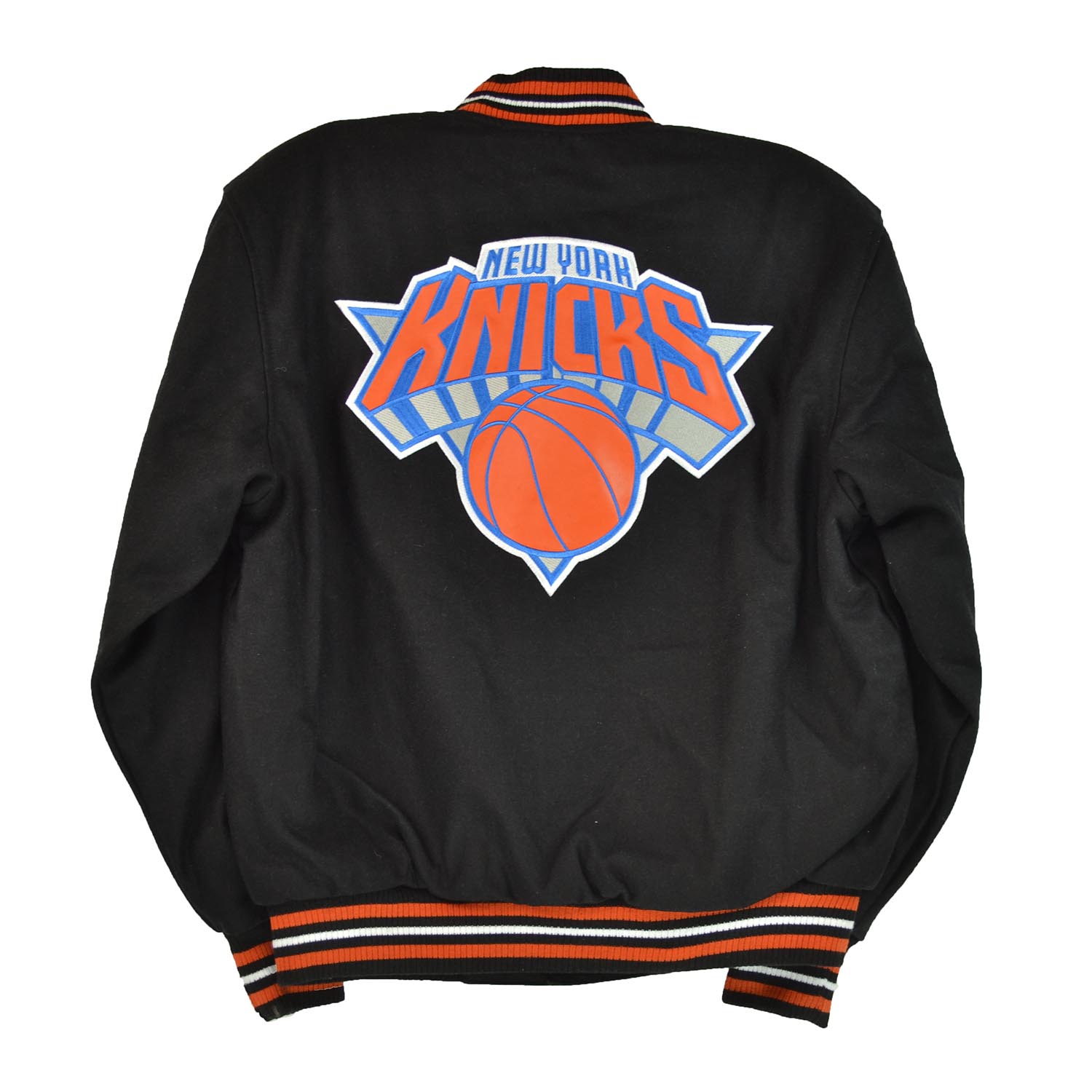 NBA New Tork Knicks Reversible Men's Jacket Black-Orange kni103rev2-blk ...