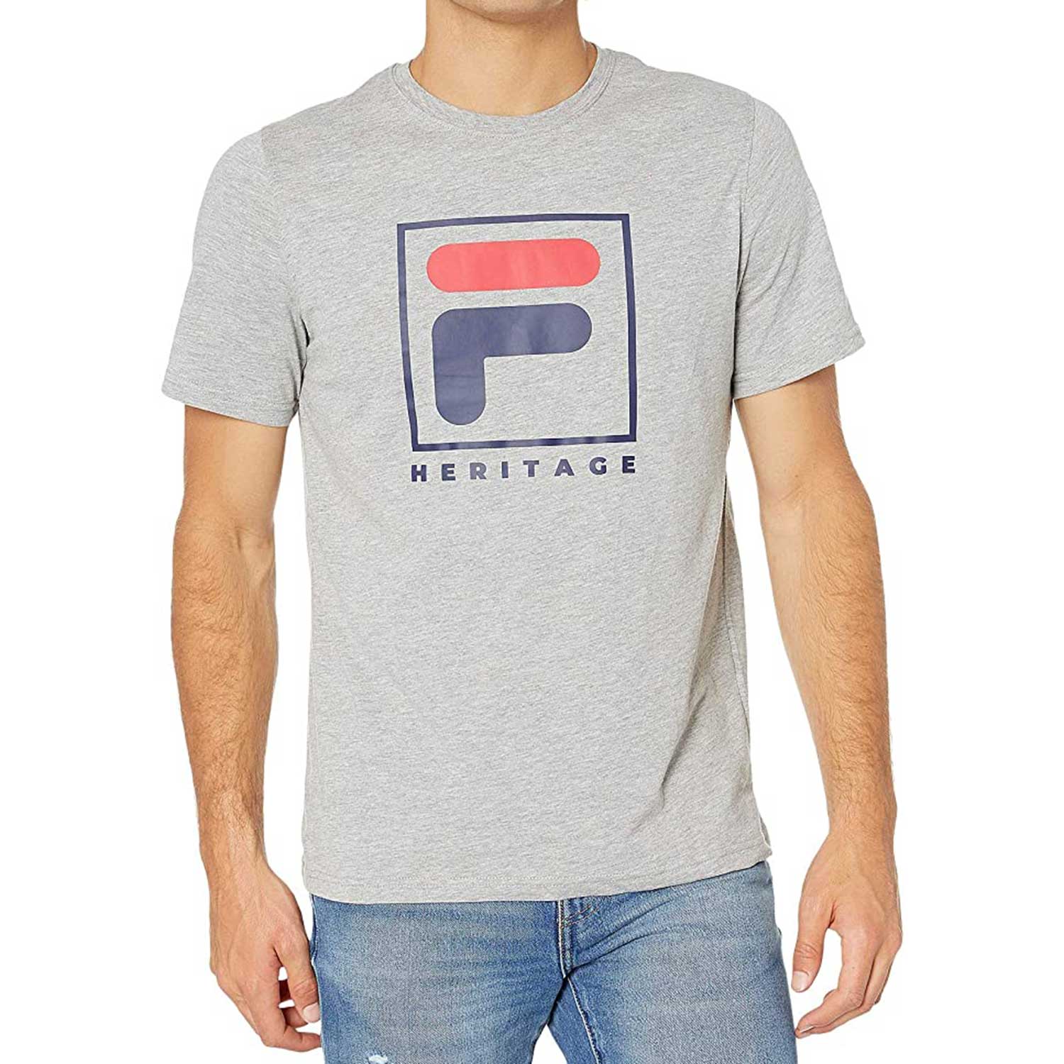 grey fila t shirt