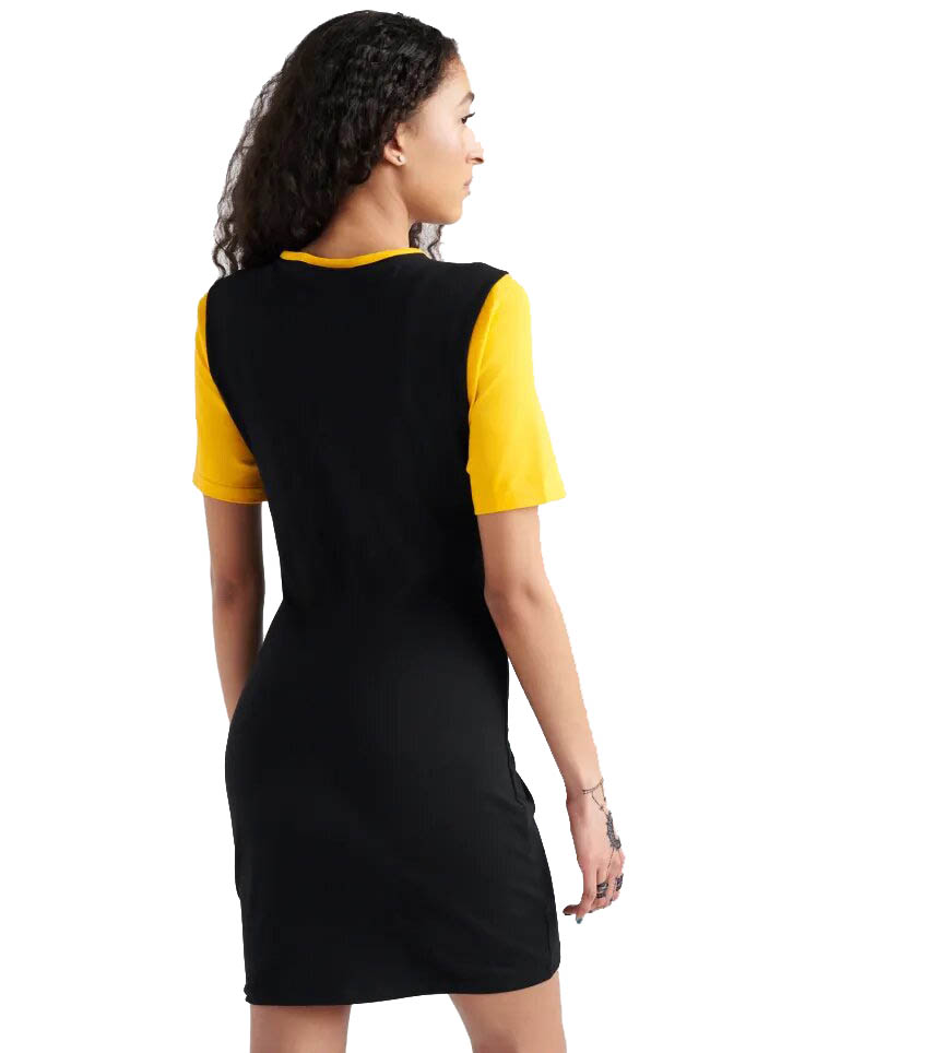 yellow fila dress