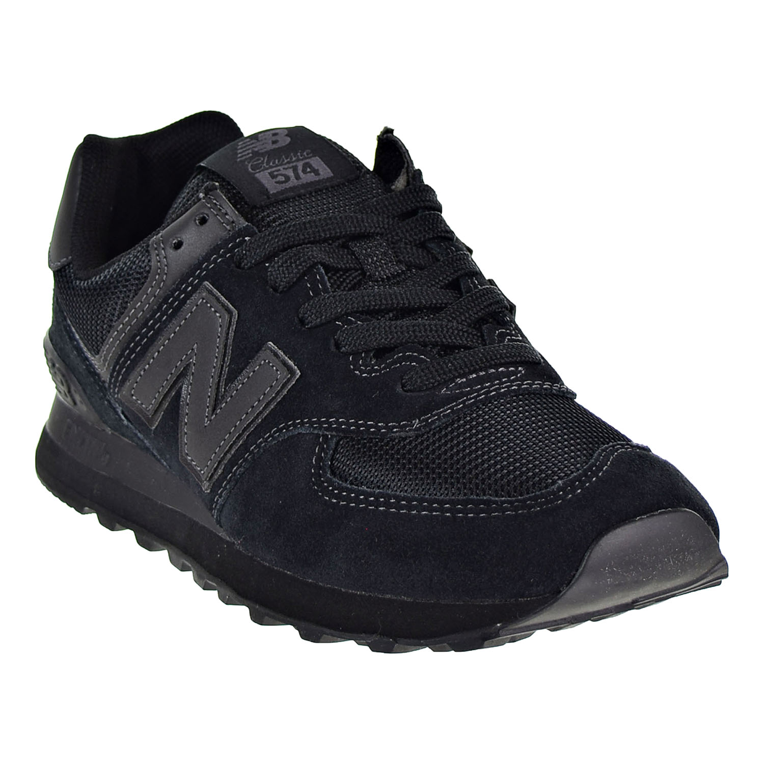 New balance 574 clásicos para Hombre Zapatos Negro ML574-ETE | eBay