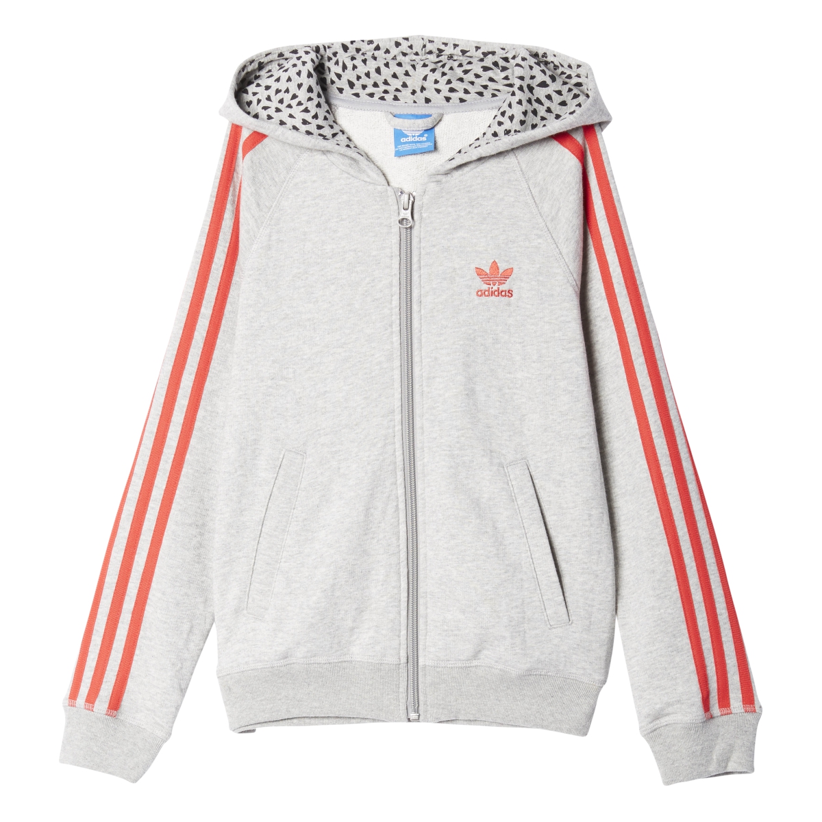 adidas originals trefoil hoodie junior