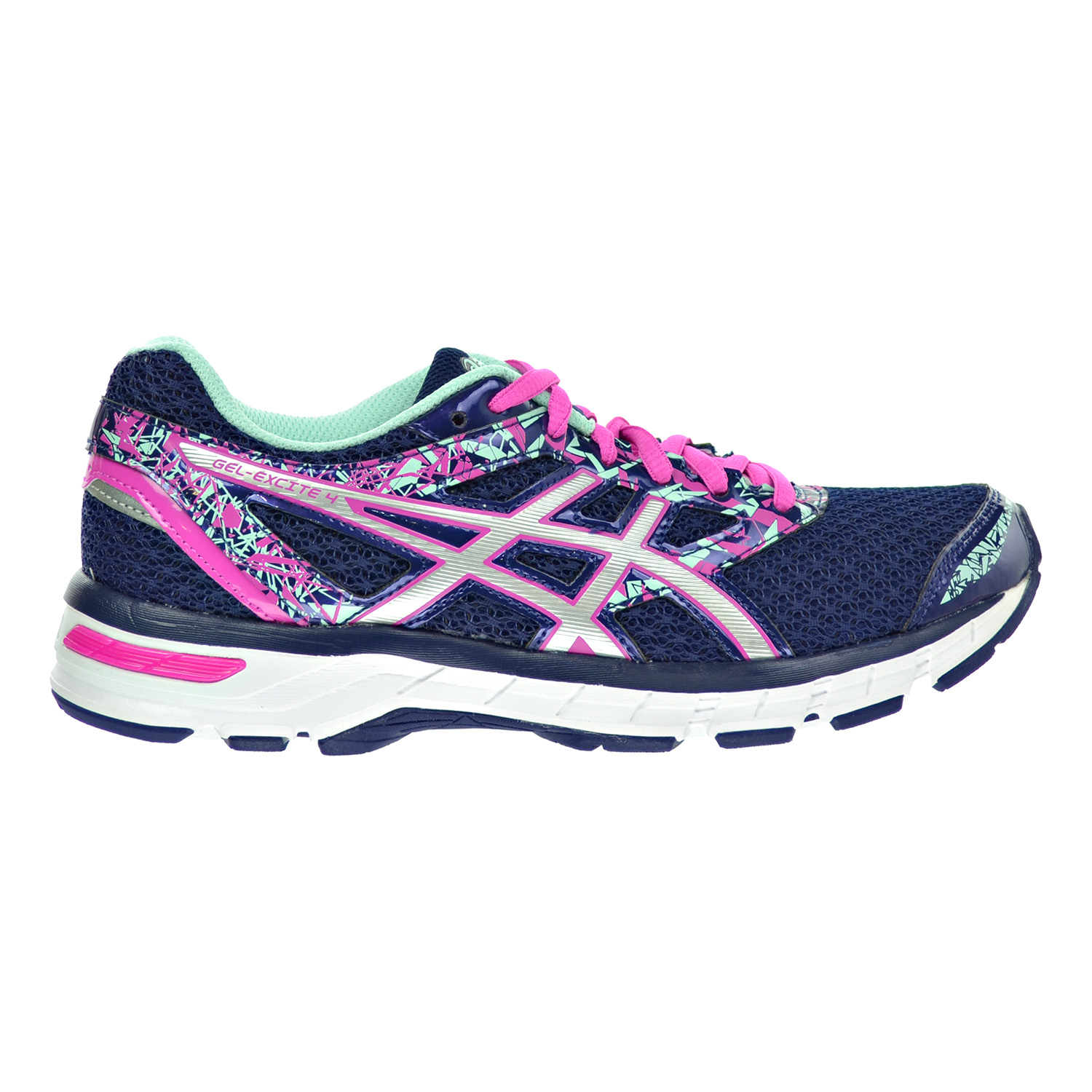 Asics Gel-Excite 4 Women's Shoes Blueprint/Silver/Mint t6e8n-4993 | eBay