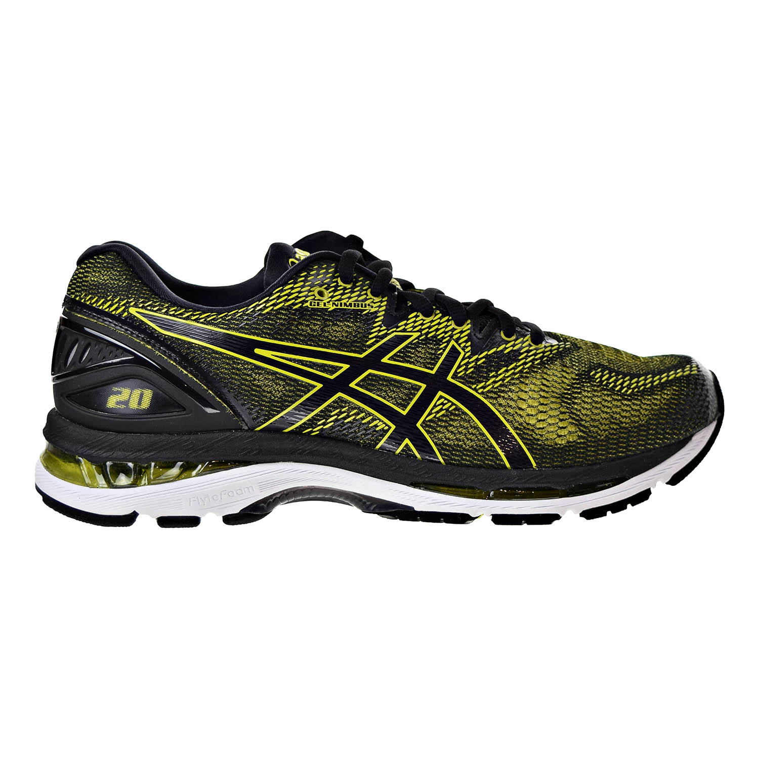 asics nimbus 20 black