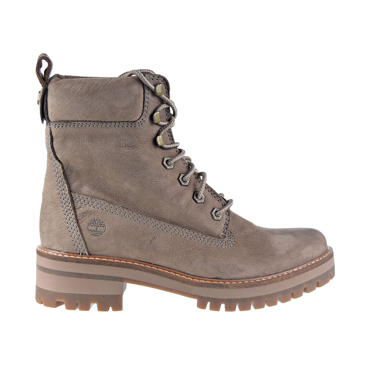 courmayeur valley shearling boot for women in taupe