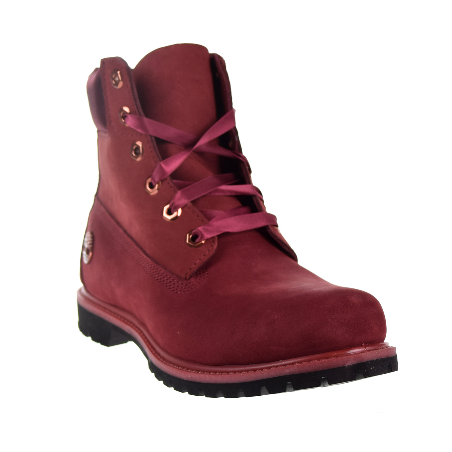 Timberland 6' Waterproof Women's Boot Burgundy TB0A1SC7 | eBay