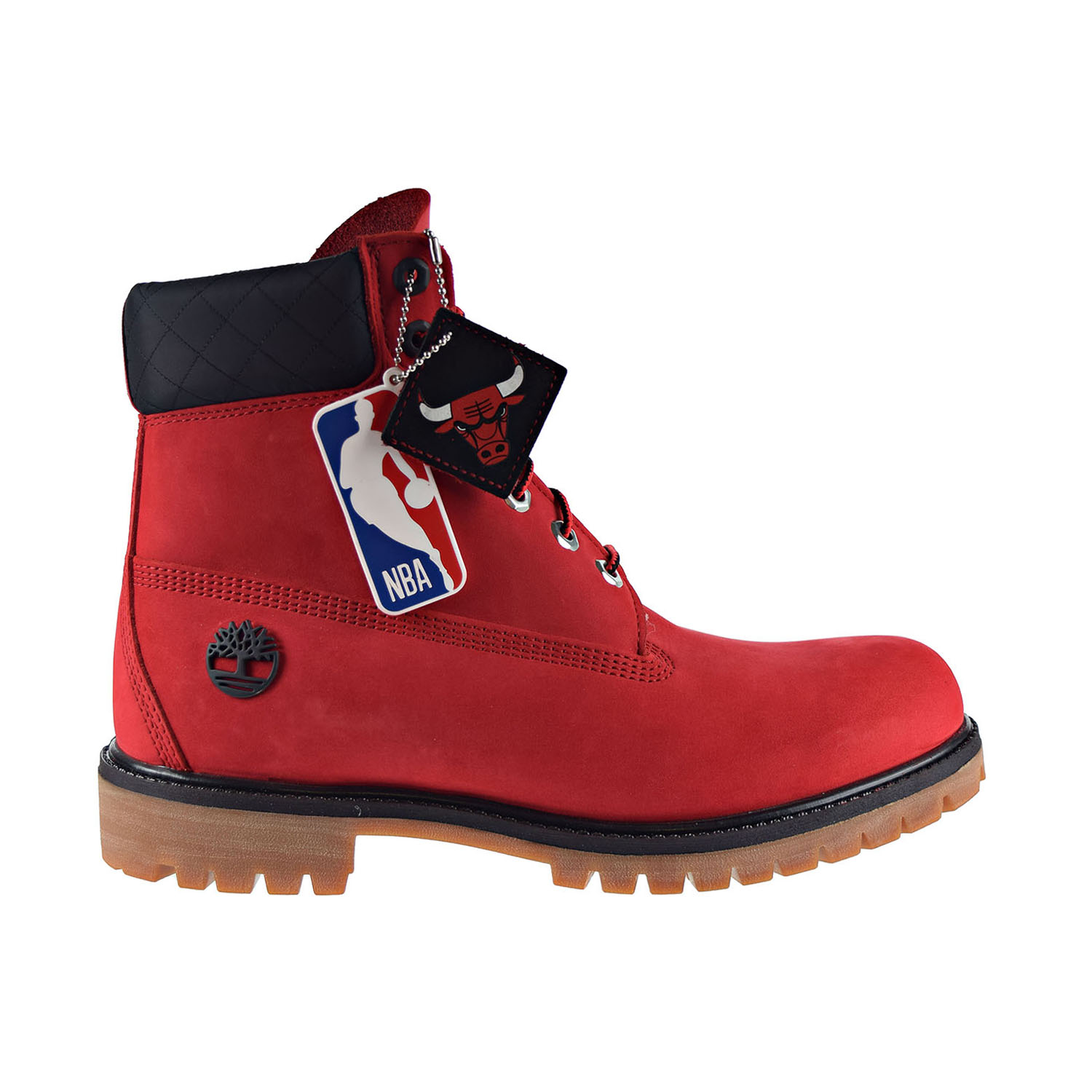 red nubuck timberlands