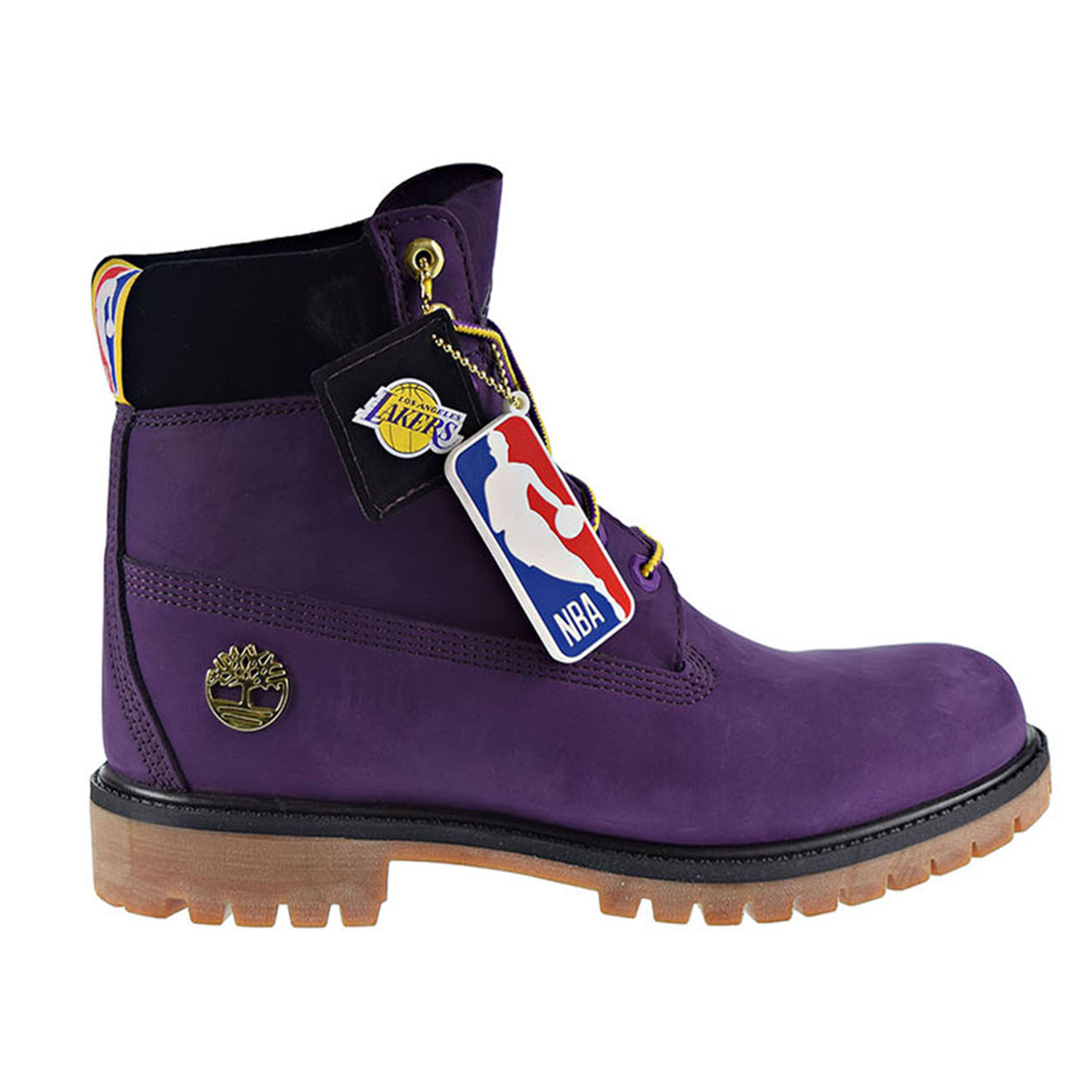 purple tims boots
