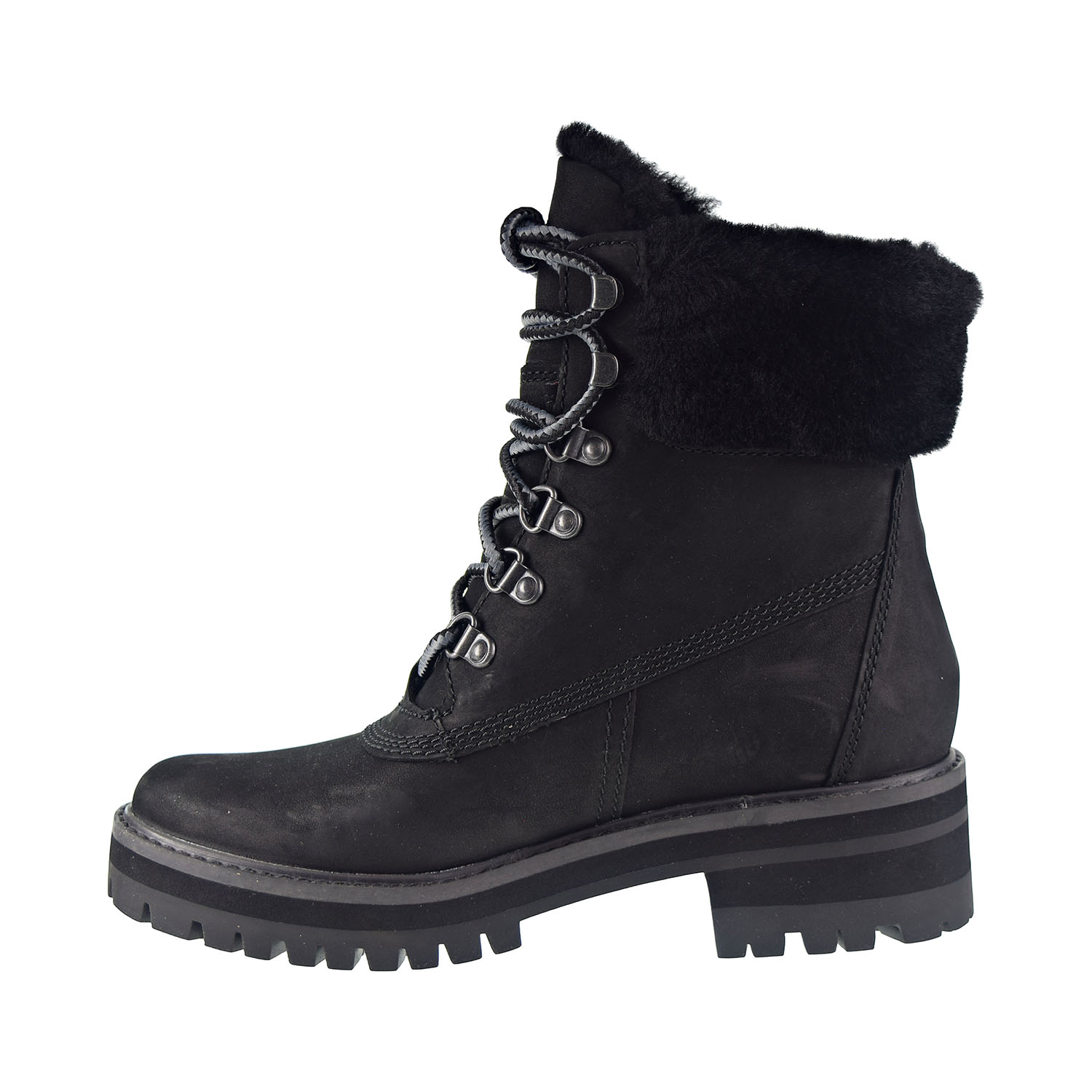 timberland courmayeur valley lace up black