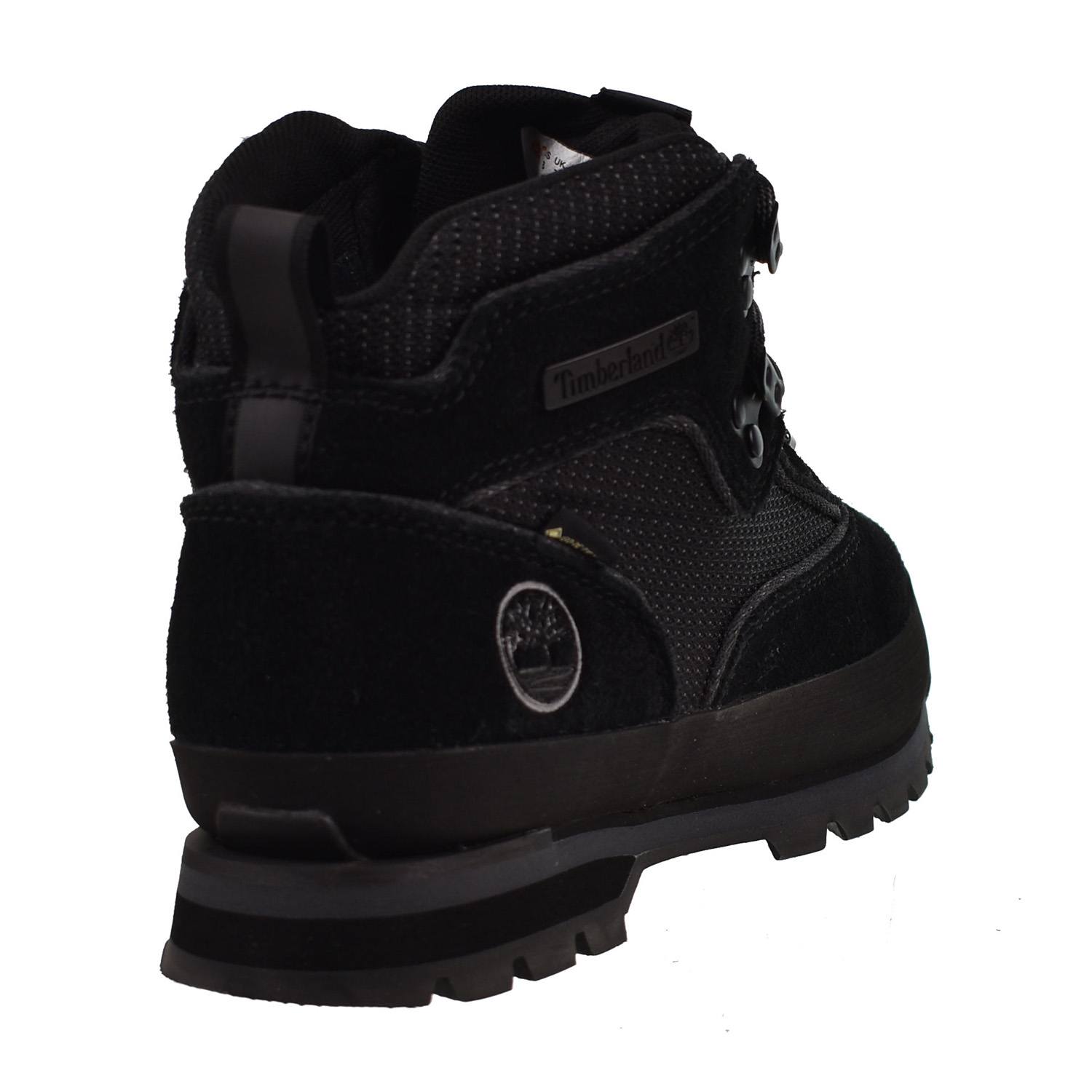 Timberland MENS Euro Hiker Boots Black Leather Lace Up Boots Size 12 Timberland - Men - Night Hike Euro Hiker - Black – Nohble main image 2