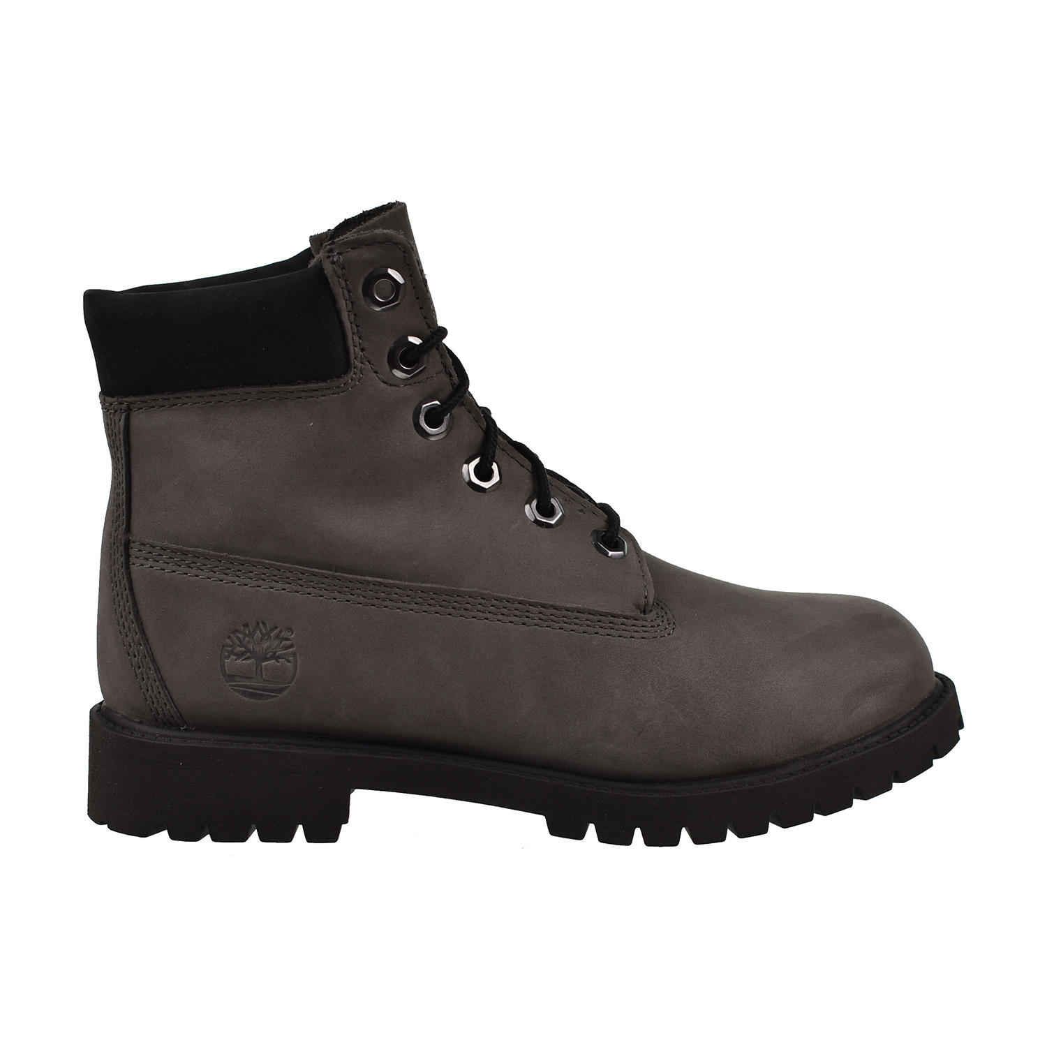 Timberland Boys\' Gray Nubuck Boots Timberland Kids main image 3