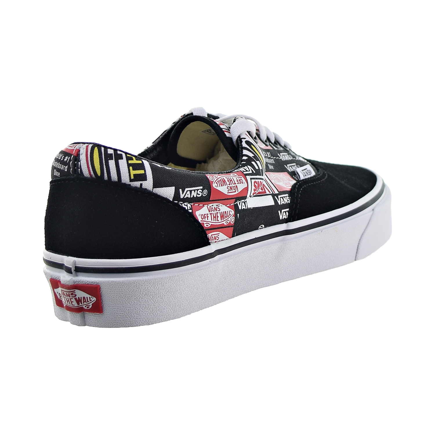 Vans Era Label Mix Men�s Shoe BlackTrue White VN0A4BV4V9A