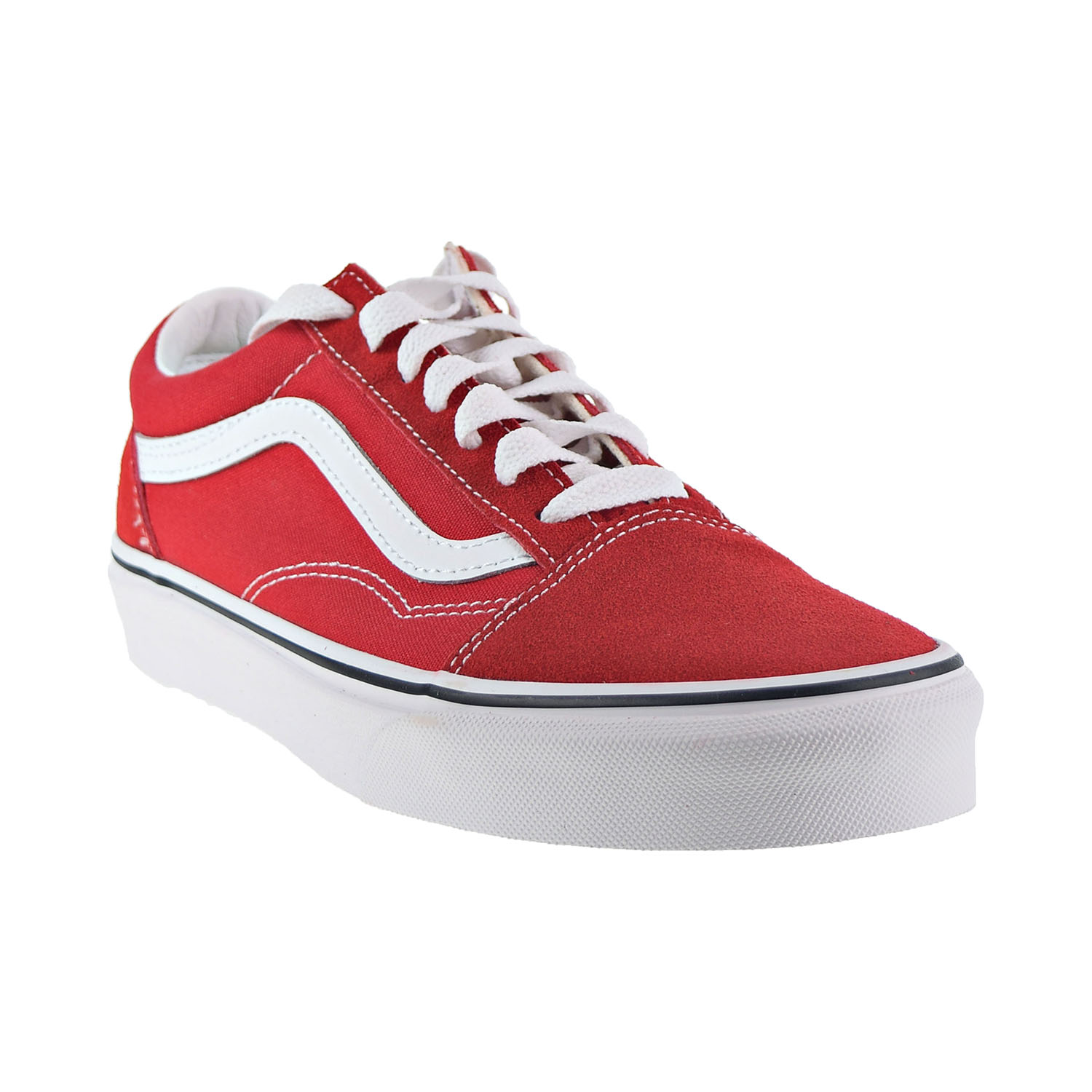 Vans Old Skool Men�s Shoes Racing RedTrue White VN0A4BV5