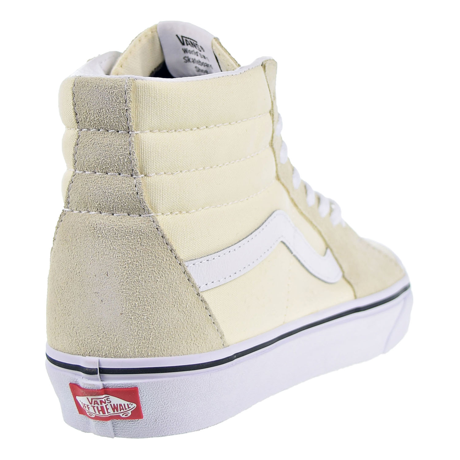 vans sk8 hi classic white